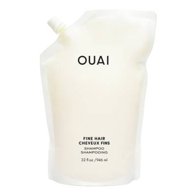 OUAI Haircare Fine Hair - Shampoo for Fine Hair Refill Pouch Refill 946 ml