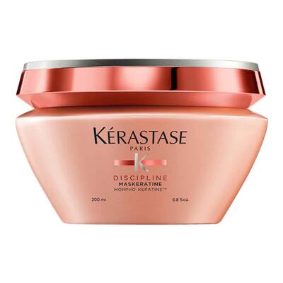 Kérastase Discipline, Restorative Anti-Frizz Hair Mask, For Unruly Hair, With Morpho-Kératine Complex 200ml