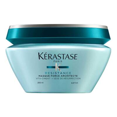 Kérastase Resistance, Strengthening Mask, For Extremely Dry & Damaged Hair, With Vita-Ciment, Masque Force Architecte, 200ml