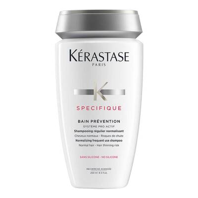 Kérastase Specifique, Nourishing & Balancing Anti-Fall Shampoo, For Normal Hair and Hair-Thinning, No Silicone, 250ml