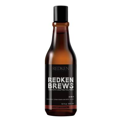 Redken Brews Mens 3-In-1 Shampoo 300ml