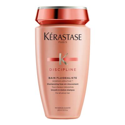 Kérastase Discipline Smoothing & Anti-Frizz Shampoo, For Fine to Normal Unruly Hair, With Morpho-Keratine 250ml