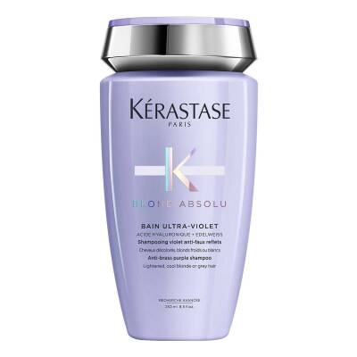 Kérastase Blond Absolu, Hydrating Illuminating Shampoo, For Highlighted and Grey Hair, With Hyaluronic Acid, Bain Lumiere 250ml