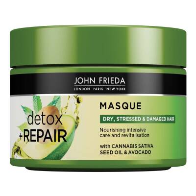 John Frieda Detox and Repair Care & Heat Protect Spray For Dry Stressed & Damaged Hair 200ml (4)