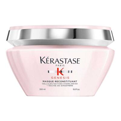 Kérastase Genesis, Fortifying Anti-Hair Fall Mask, For Weakened Hair, With Ginger Root, Masque Reconstituant, 200ml
