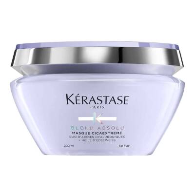 Kérastase Blond Absolu, Intense Conditioning Hair Mask, For Sensitised Lightened or Highlighted Hair With Hyaluronic Acid 200ml