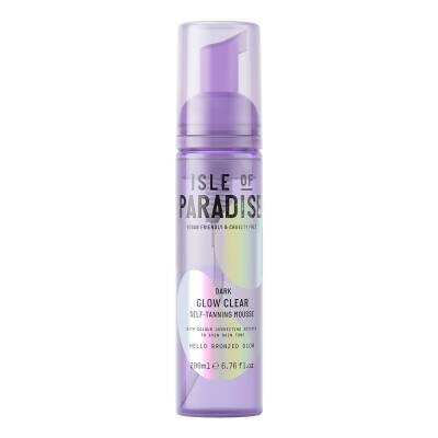 Isle Of Paradise Glow Clear Self Tanning Mousse Dark 200ml