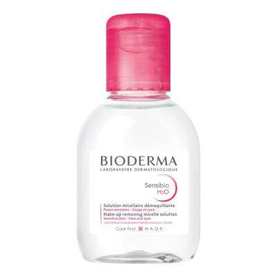 Bioderma Sensibio H2O Micellar Water Eye Waterproof Makeup Remover for Sensitive Eyes and Lips 125ML