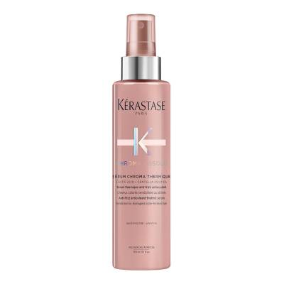 Kérastase Chroma Absolu, Heat Protection Serum, Anti-Frizz, For Damaged Colour-Treated Hair, With Vitamin E, 150ml