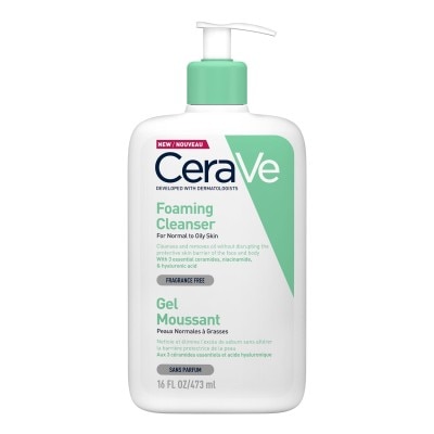 CeraVe Foaming Cleanser with Niacinamide for Normal to Oily Skin 236ml