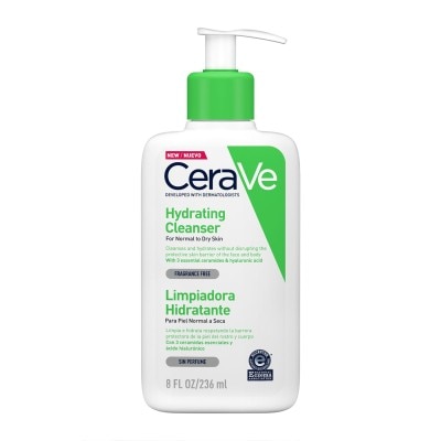CeraVe Hydrating Cleanser with Hyaluronic Acid for Normal to Dry Skin 236ml