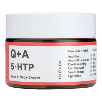 Q+A 5-HTP Face & Neck Cream 50g