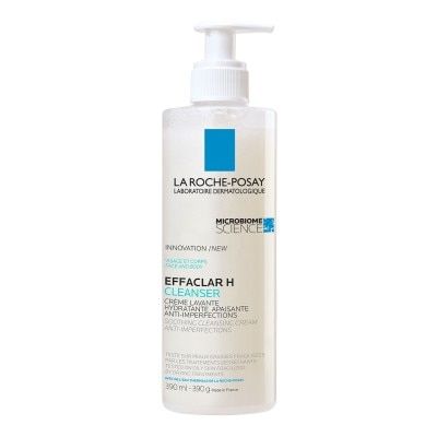 La Roche-Posay Effaclar H Cleansing Cream for Oily Blemish-Prone Skin 390ml