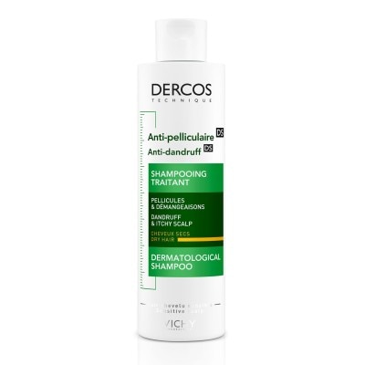 Vichy Dercos Anti-Dandruff and Anti-Itch Dermatological Shampoo for Normal to Oily Hair with Salicylic Acid, 200ml (3)