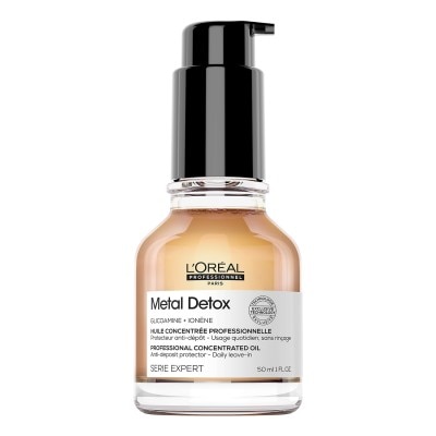 L'Oréal Professionnel Serie Expert Metal Detox Concentrated Oil To Restore Shine 50ml