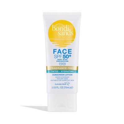 Bondi Sands Fragrance Free Face Mist Spf 50+ 60g