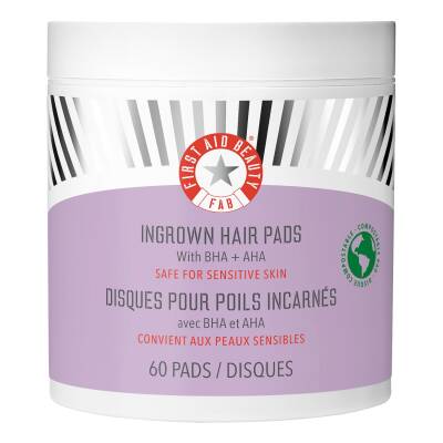 First Aid Beauty Ingrown Hair Pads with BHA&AHA 28 Pads