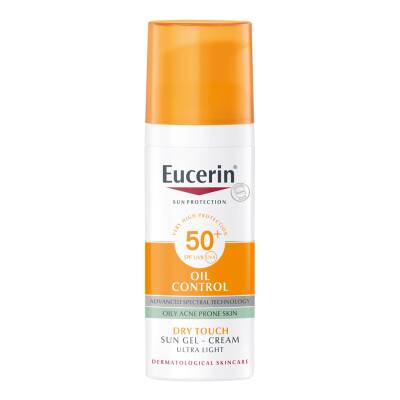 Eucerin Sun Oil Control Dry Touch Facial Sun Cream for Oily Acne Prone Skin SPF50+ 50ml (2)