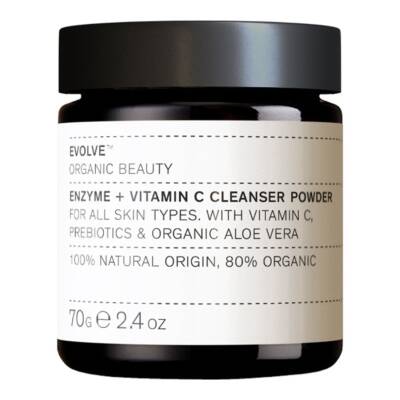 Evolve Beauty Enzyme & Vitamin C Cleansing Powder 70g