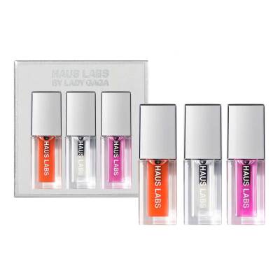 HAUS Labs Mini PhD Hybrid Lip Oil Trio