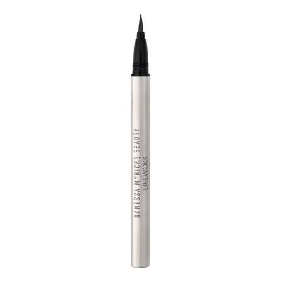 Danessa Myricks Beauty Linework Paintbrush Fluid Liquid Eyeliner Onyx