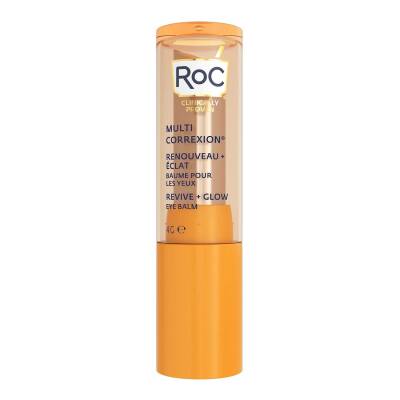 RoC Multi Correxion Revive + Glow Eye Balm, Vitamin C + Peptide, Dark Circles Reduction, 4g