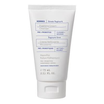 Korres Greek Yoghurt Foaming Cream Cleanser With Pre+Probiotics 75ml (2)