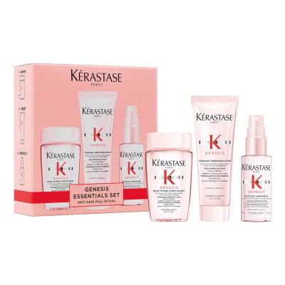 Kérastase Genesis Discovery Gift Set for hair fall due to breakage with Ginger and Aminexil