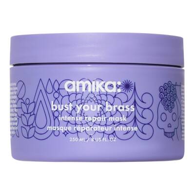 Amika Bust Your Brass Cool Blonde Repair Shampoo 275ml (3)