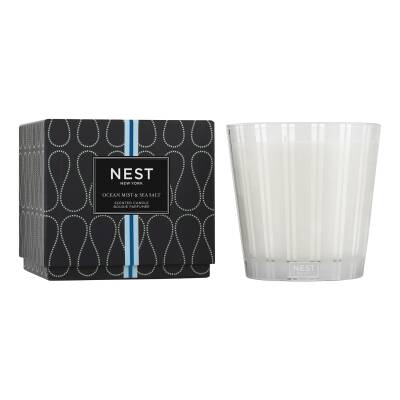 NEST New York Santorini Olive & Citron 3-Wick Candle 600g (6)