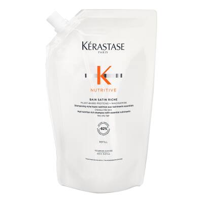 Kérastase Nutritive, Hydrating Shampoo for Dry Hair, Nourishing Formula With Niacinamide, Restores Shine, Bain Satin 250ml (3)