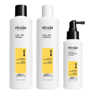Nioxin Professional Scalp and Hair Thickening System 3 Trial Kit (11)