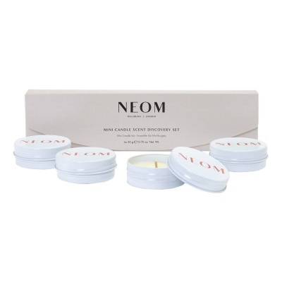 NEOM Wellbeing Mini Candle Scent Discovery Set
