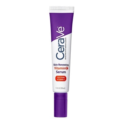 CeraVe Skin Renewing 10% Pure Vitamin C Serum with Ceramides for Brighter & Smoother Skin 30ml