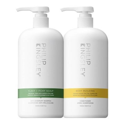 Philip Kingsley Flaky / Itchy Scalp Anti-Dandruff Shampoo & Conditioner Duo (3)