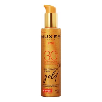 Nuxe Sun Oil Gold Shimmer High Protection SPF50 150ml