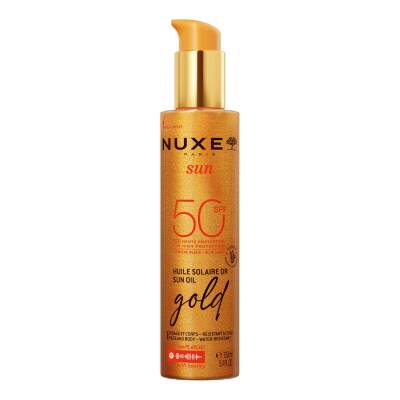 Nuxe Sun Oil Gold Shimmer High Protection SPF50 150ml (2)