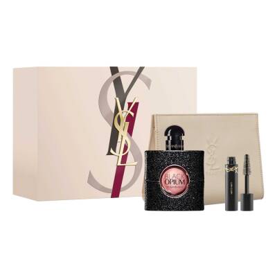 Yves Saint Laurent Black Opium Eau De Parfum Set 50 ml + 10ml + Mini Lash Clash (11)