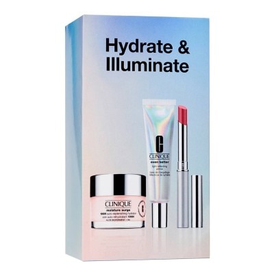 Clinique Hydrate & Illuminate Beauty Set - With Pink Honey & Moisture Surge™