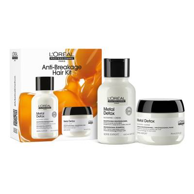 L'Oréal Professionnel L'Oreal Professional Metal Detox Shampoo 300ml & Hair Mask 250ml Duo