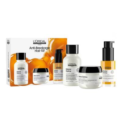 L'Oréal Professionnel Metal Detox Shampoo & Mask Discovery Kit Anti breakage & Colour Fade Protection