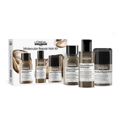 L'Oreal Professionnel Absolut Repair Molecular Mini Trio Kit For Damaged Hair