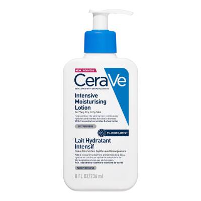 CeraVe Intensive Moisturising Lotion with 5% Hydro-Urea for Very Dry, Itchy Skin 236ml