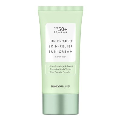Thank You Farmer Sun Project Skin Relief Sun Cream SPF50+ PA++++ 50ml (2)