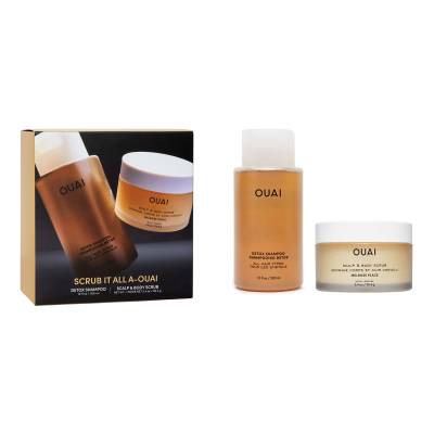 OUAI Haircare Scrub it All A-OUAI Holiday Kit