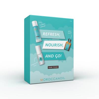 Moroccanoil Refresh Nourish & Go Dark Tones Set