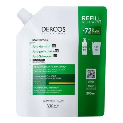 Vichy Dercos Anti-Dandruff and Anti-Itch Dermatological Shampoo for Normal to Oily Hair with Salicylic Acid, 200ml (5)