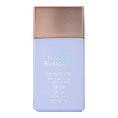 Naked Sundays CabanaGlow Mineral Serum Drops Sheer Tint SPF50 40ml (2)
