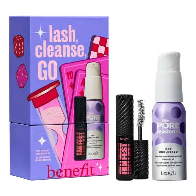 Benefit Lash Cleanse Go Mascara and Oil Cleanser Stocking Filler Set