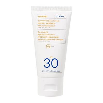 Korres Yoghurt Sunscreen Face Cream SPF30 50ml